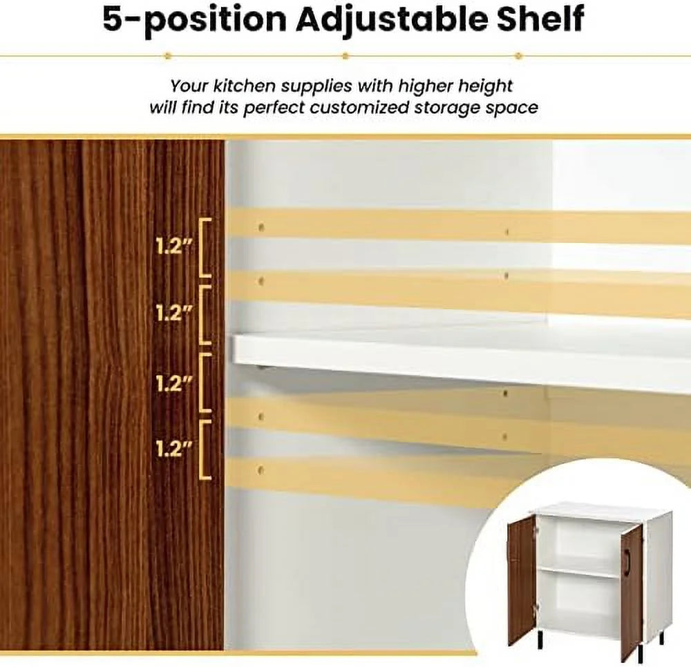 Buffet Cabinet with 2 Doors Sideboard L450