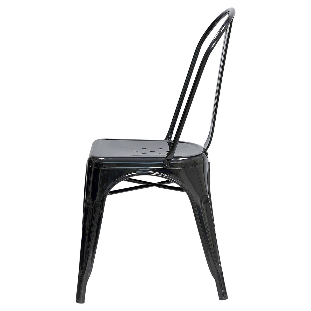 Black High Back Dining Chair Set of 2 E452083