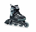 Adjustable Kids Inline Skates Black and Silver I1155