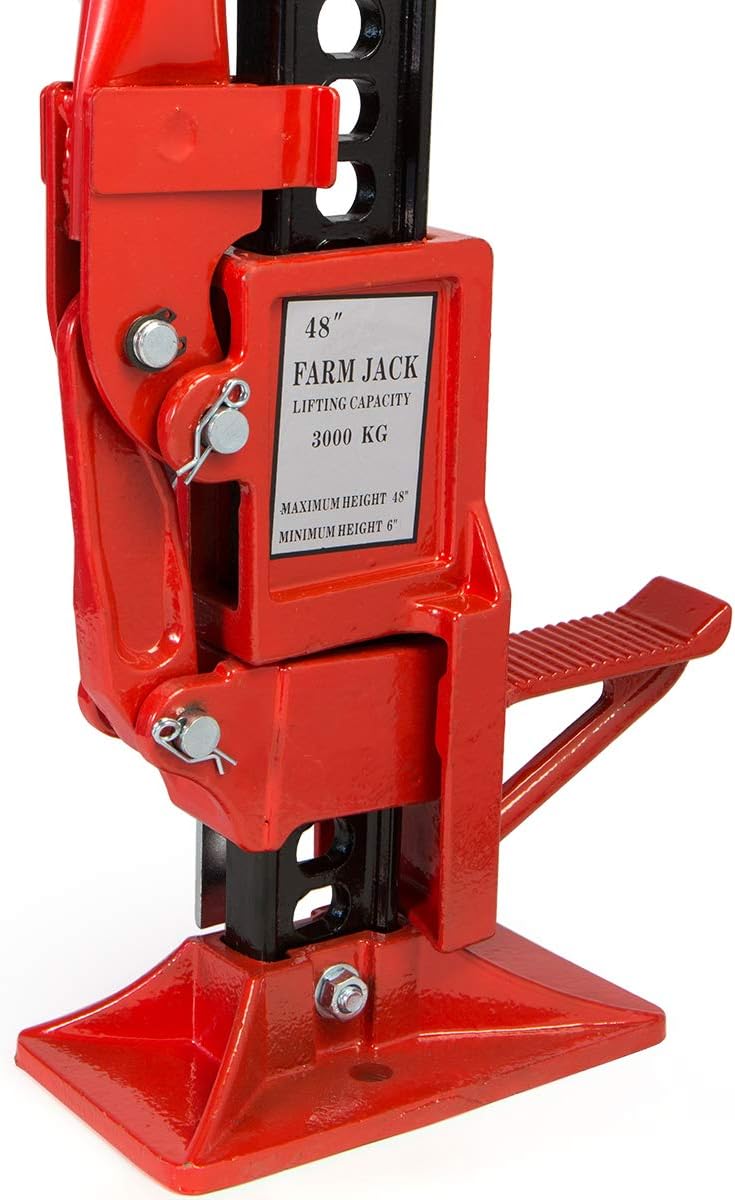 48'' 3-Ton Capacity Ratcheting Off Road Trail Jack C3733