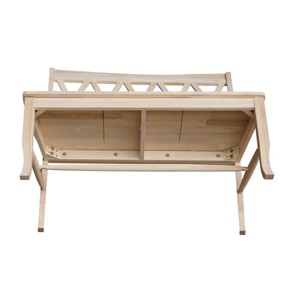 Double X-Back Bench C6151