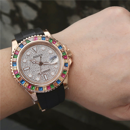 40mm Rubber Strap Watch R239043