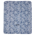 Blue Patterned Outdoor Blanket 60"x70" Z1252