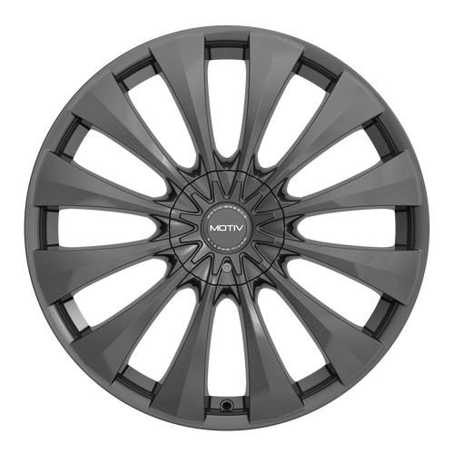 16X7.5 5X100 5X4.50 Gloss Black Cast Aluminum Q181849