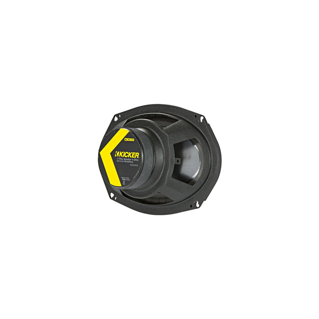6x9-Inch 3-Way Speakers, 4-Ohm (2 Pairs) A61697