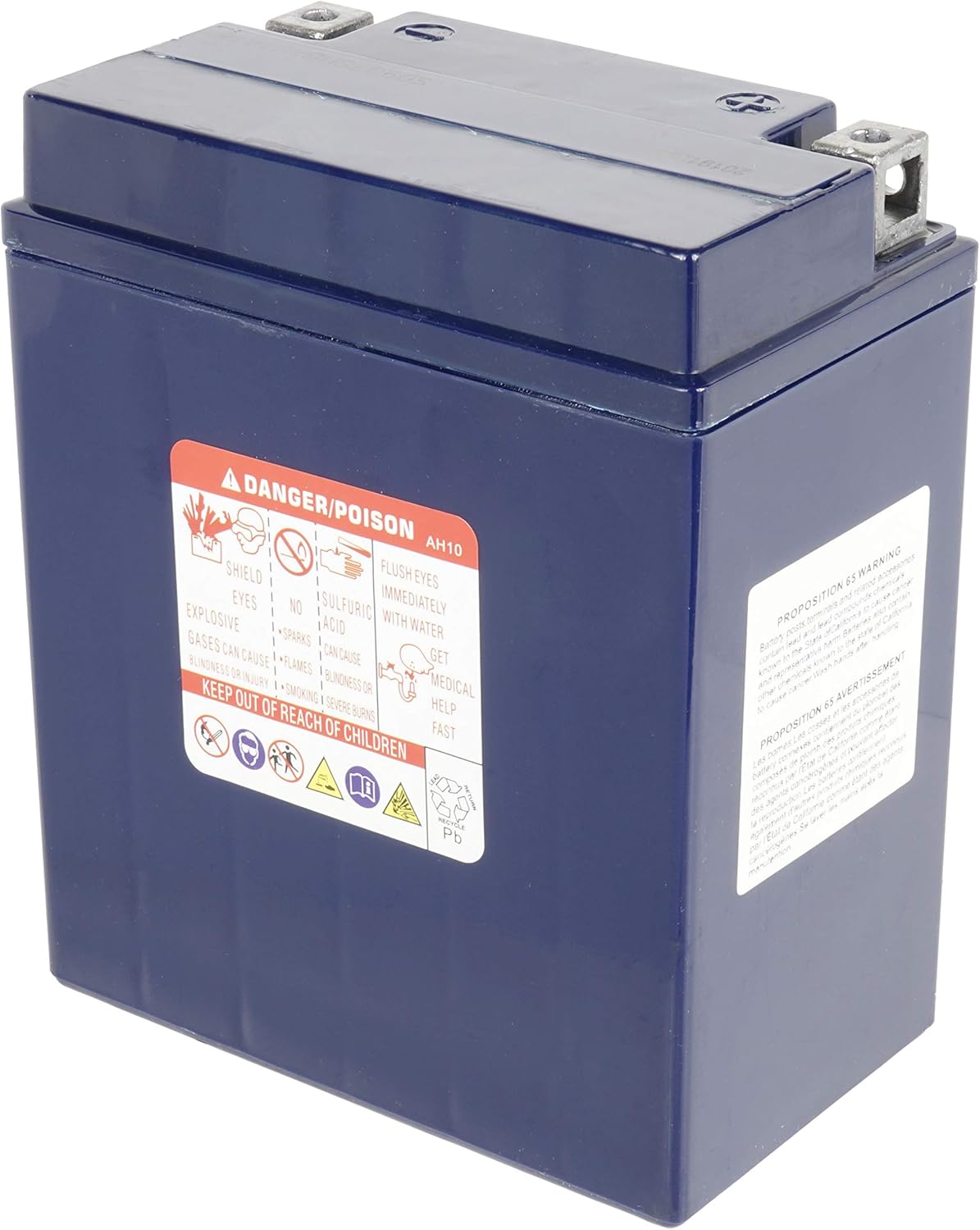 Agm Battery Yamaha Warrior 350 Yfm350X 1987-2004 Pack of 2 D874