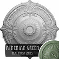 39 1/2x22OD x 2 1/2x22P Ceiling Medallion Athenian Green G19633