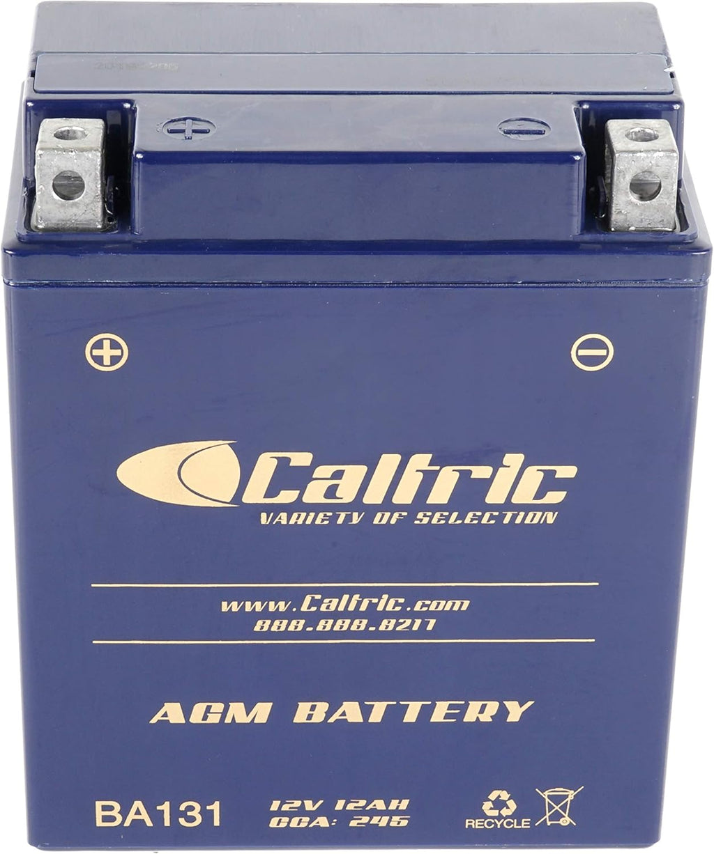 Agm Battery Yamaha Warrior 350 Yfm350X 1987-2004 Pack of 2 D874