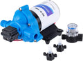 12V Self Priming Diaphragm Pump with Pressure Switch 3.0GPM 45PSI Pack of 2 A254
